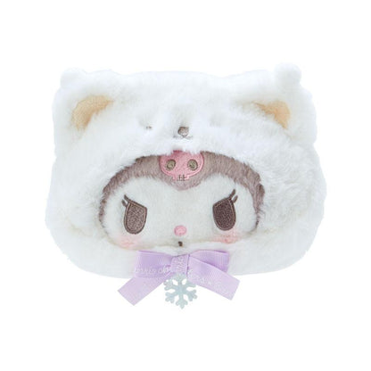 Sanrio Kuromi Pouch (Fluffy Snow Design)- Japan Figure Store - #1 Bring To You The Best Japanese Goods