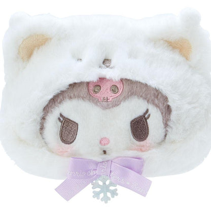Sanrio Kuromi Pouch (Fluffy Snow Design)- Japan Figure Store - #1 Bring To You The Best Japanese Goods
