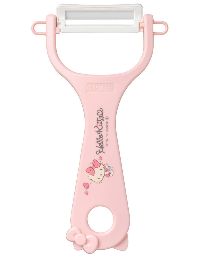 Kyocera Ceramic Kitty Design Peeler | 1 Piece | Made In Japan- Japan Figure Store - #1 Bring To You The Best Japanese Goods