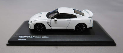 Kyosho 1/64 Nissan GT-R White Limited- Japan Figure Store - #1 Bring To You The Best Japanese Goods