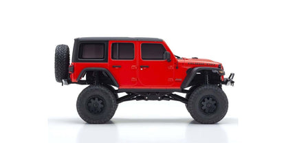 KYOSHO Rc Model Car Ready Set Mini-Z 4×4 Series Jeep Wrangler Unlimited Rubicon Firecracker Red 32521R- Japan Figure Store - #1 Bring To You The Best Japanese Goods