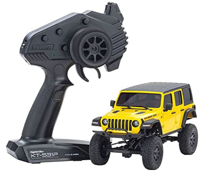 KYOSHO Rc Model Car Ready Set Mini-Z 4×4 Series Jeep Wrangler Unlimited Rubicon Hellayella 32521Y- Japan Figure Store - #1 Bring To You The Best Japanese Goods