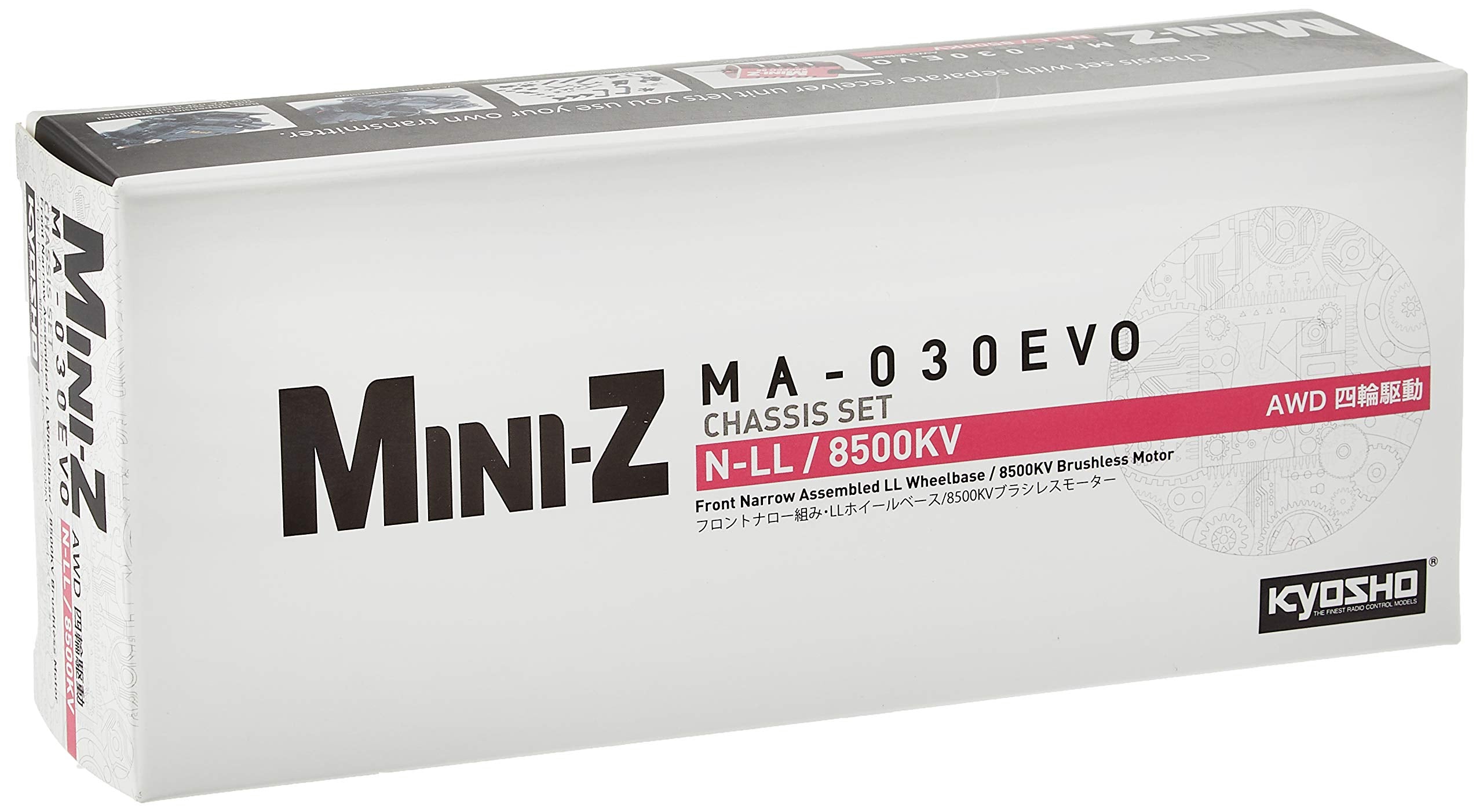 KYOSHO Rc Model Car Mini-Z Awd Mhs／Asf2.4Ghz System Ma-030Evo Chassis Set 32180- Japan Figure Store - #1 Bring To You The Best Japanese Goods