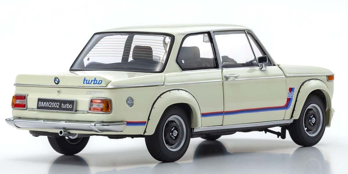 Kyosho 1/18 BMW 2002 Turbo Ks08544W White- Japan Figure Store - #1 Bring To You The Best Japanese Goods