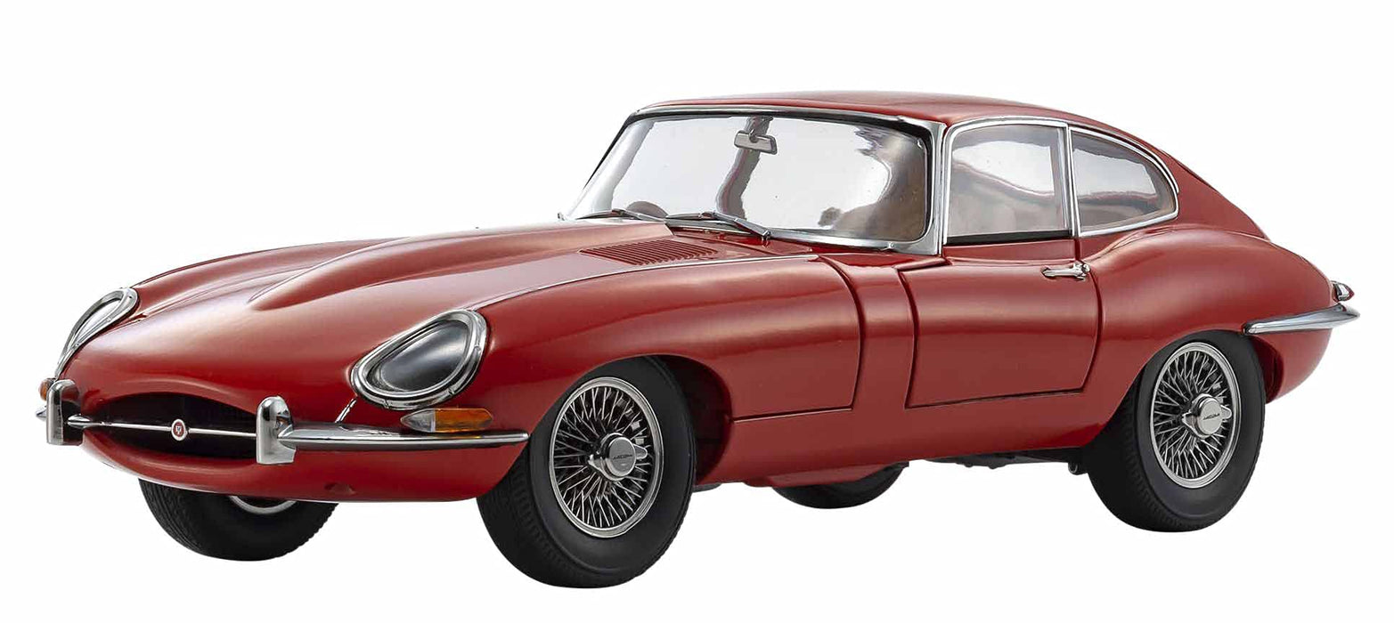 Kyosho 1/18 Jaguar E Type Ks08954R Red- Japan Figure Store - #1 Bring To You The Best Japanese Goods