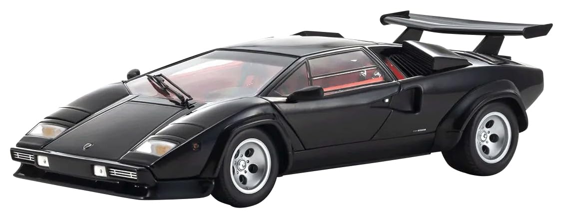 Kyosho 1/18 Lamborghini Countach LP5000 Quattrovalvole Black- Japan Figure Store - #1 Bring To You The Best Japanese Goods