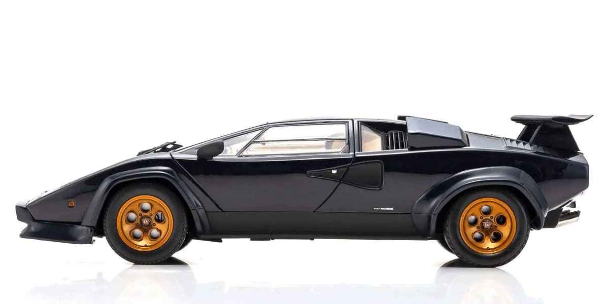 Kyosho 1/18 Lamborghini Countach WW Dark Blue- Japan Figure Store - #1 Bring To You The Best Japanese Goods