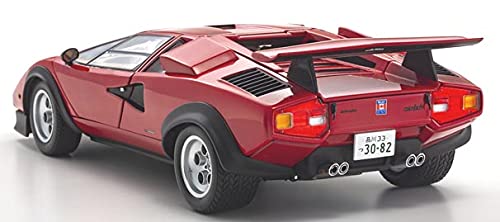 Kyosho 1/18 Lamborghini Countach Walter Wolfe Red- Japan Figure Store - #1 Bring To You The Best Japanese Goods
