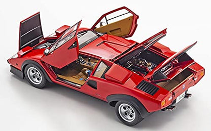 Kyosho 1/18 Lamborghini Countach Walter Wolfe Red- Japan Figure Store - #1 Bring To You The Best Japanese Goods