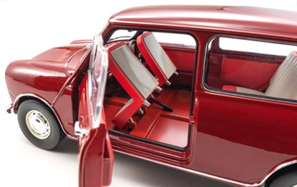 Kyosho 1/18 Morris Mini Mk.1 1959 Cherry Red- Japan Figure Store - #1 Bring To You The Best Japanese Goods