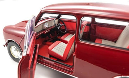 Kyosho 1/18 Morris Mini Mk.1 1959 Cherry Red- Japan Figure Store - #1 Bring To You The Best Japanese Goods