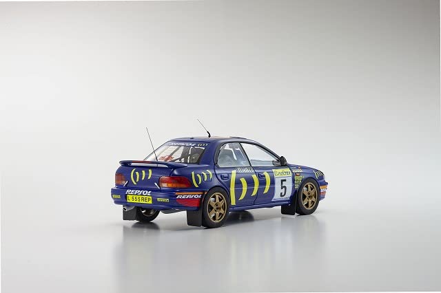Kyosho 1/18 Subaru Impreza 1995 #5- Japan Figure Store - #1 Bring To You The Best Japanese Goods