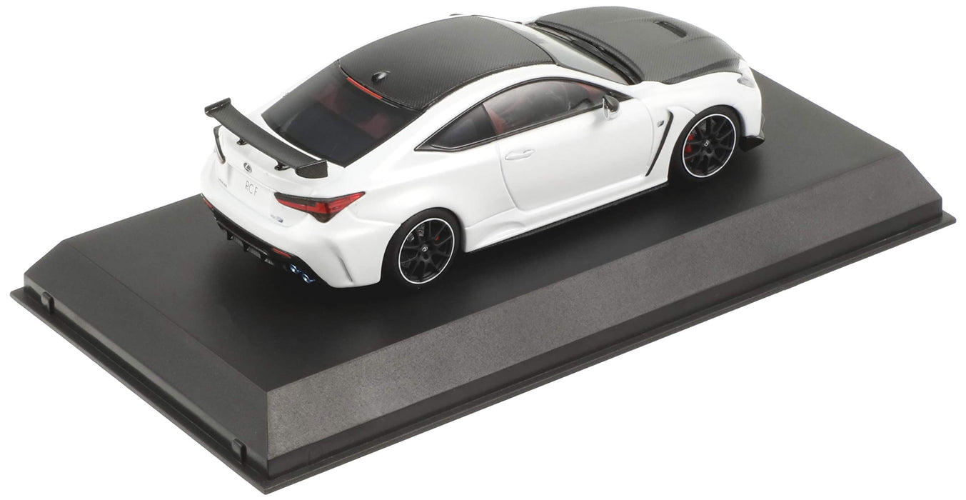 Kyosho Original 1/43 Scale Lexus Rc F Performance Package White Nova Glass Flake Right Handle- Japan Figure Store - #1 Bring To You The Best Japanese Goods