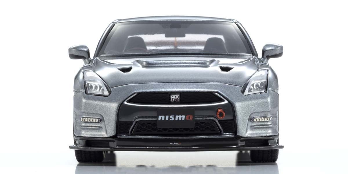 Kyosho Nissan GT-R R35 Nismo KSR43110Gr 1/43 Gray- Japan Figure Store - #1 Bring To You The Best Japanese Goods