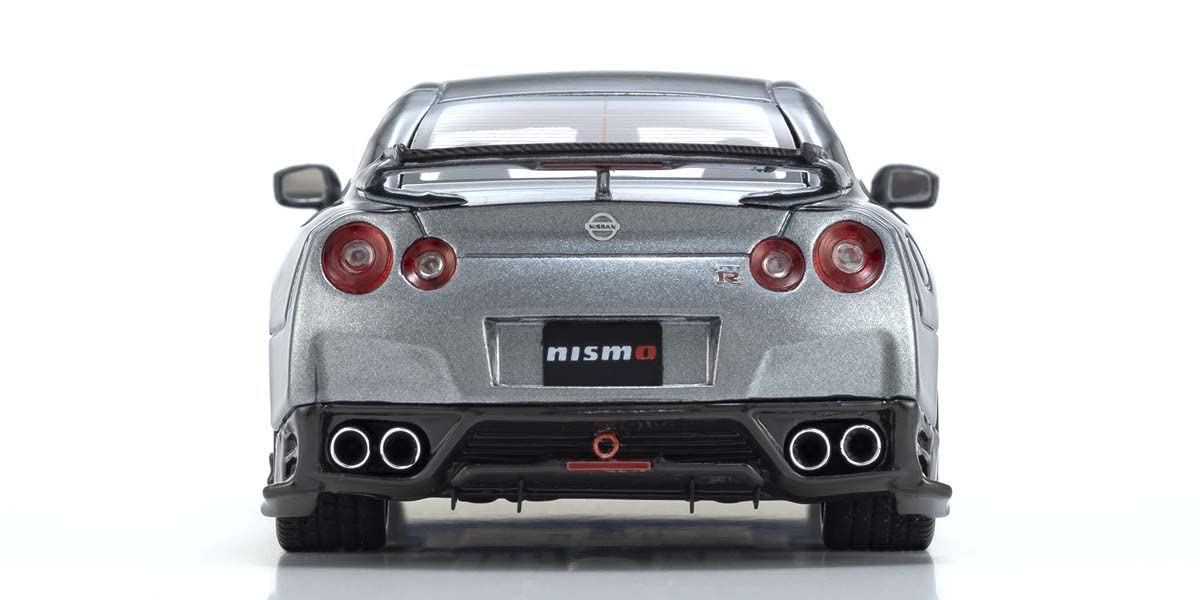 Kyosho Nissan GT-R R35 Nismo KSR43110Gr 1/43 Gray- Japan Figure Store - #1 Bring To You The Best Japanese Goods