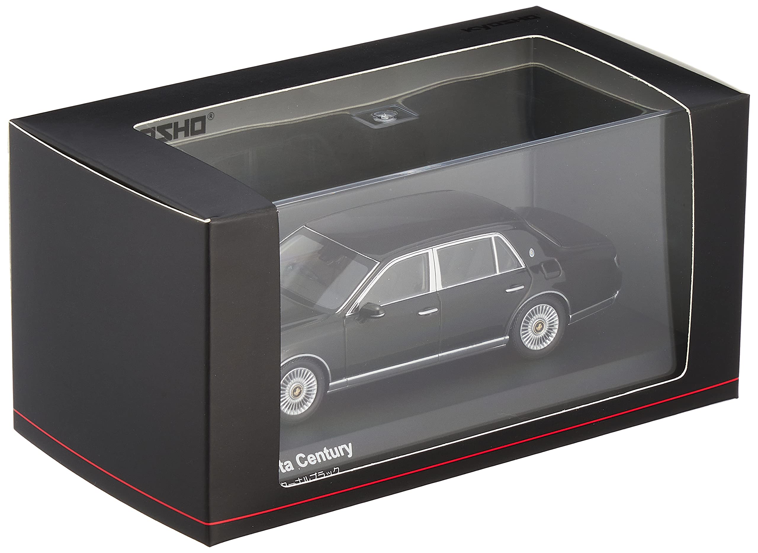 Kyosho Original 1/43 Toyota Century Kamii / Eternal Black Scale Cars Made In Japan- Japan Figure Store - #1 Bring To You The Best Japanese Goods