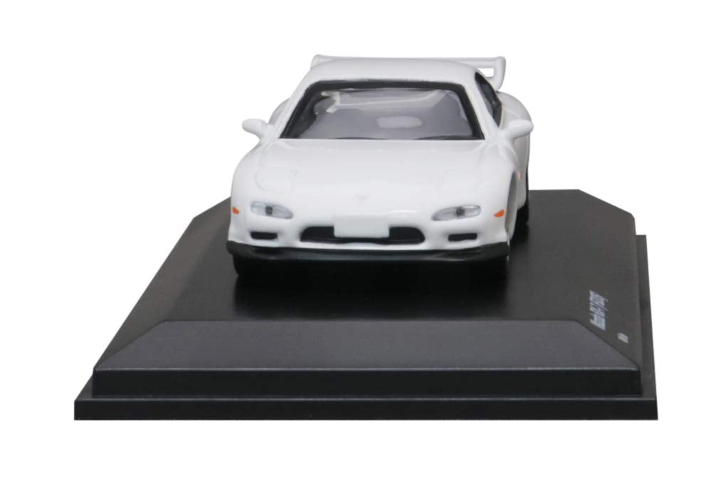 Kyosho Original 1/64 Mazda Rx-7 Fd3S White Finished Product Limited Japanese Scale Toys- Japan Figure Store - #1 Bring To You The Best Japanese Goods