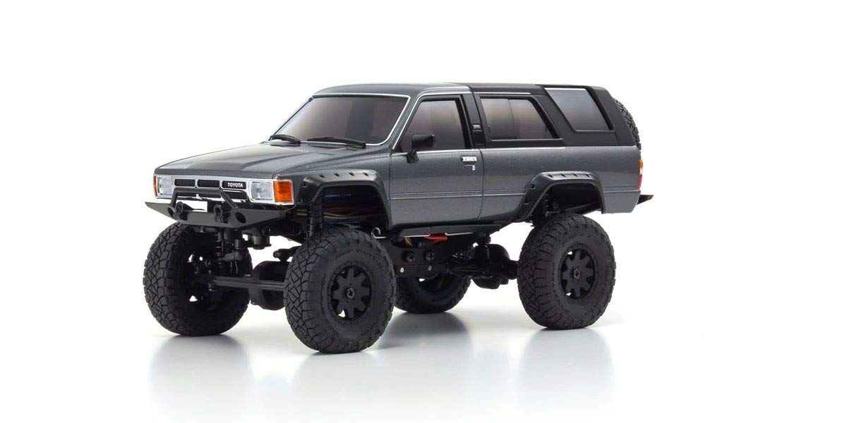 KYOSHO Rc Model Car Ready Set Mini-Z 4×4 Series Toyota 4Runner Hilux Surf Dark Gray Metallic 32522Gm- Japan Figure Store - #1 Bring To You The Best Japanese Goods