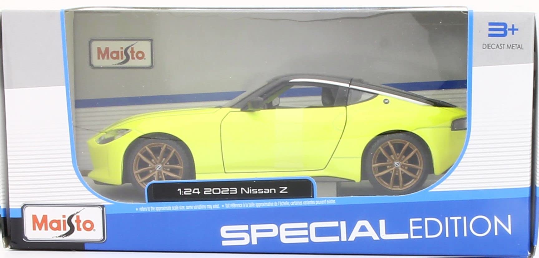 Kyosho Maisto 1/24 Nissan Z 2023 Yellow- Japan Figure Store - #1 Bring To You The Best Japanese Goods