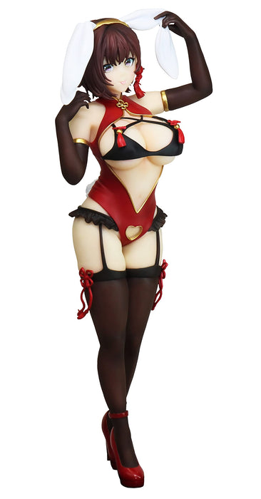 Lechery Yuyu Red Bunny Ver. Illustration By Yanyo 1/6 Scale Pvc Painted Complete Figure- Japan Figure Store - #1 Bring To You The Best Japanese Goods