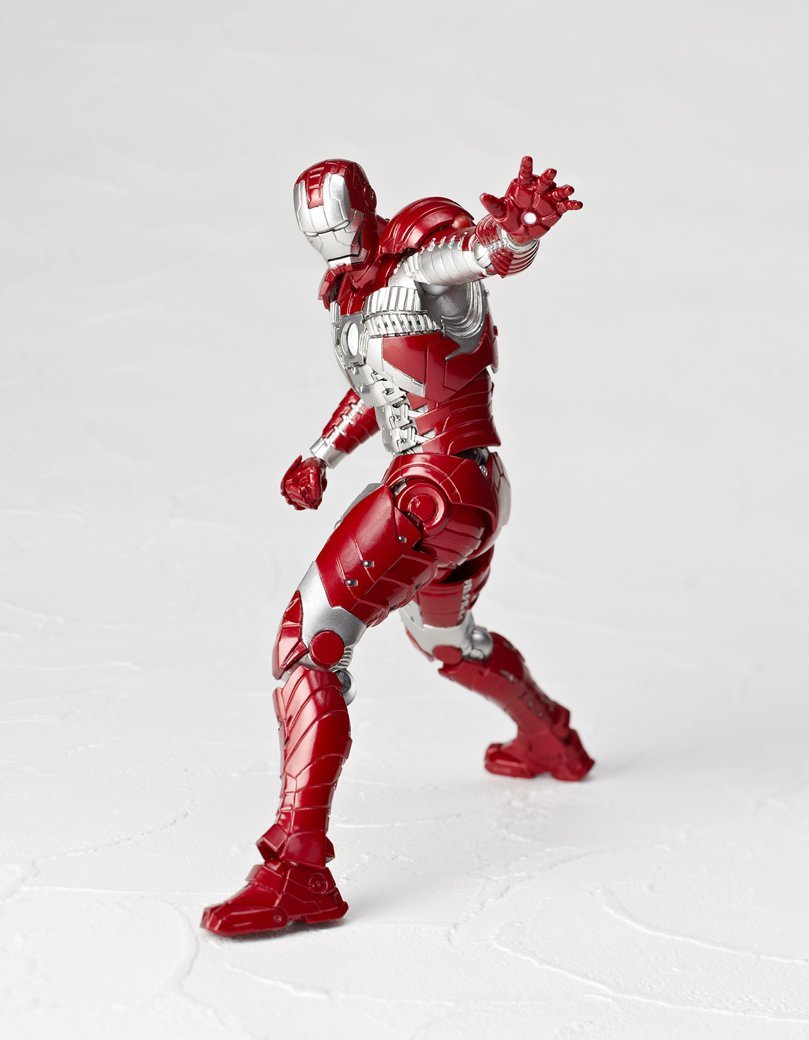 Legacy Of Revoltech Lr-024 Iron Man Mark V Figure Kaiyodo- Japan Figure Store - #1 Bring To You The Best Japanese Goods