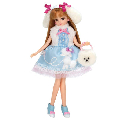 TAKARA TOMY Licca Doll Fluffy Dog (Doll is not included)- Japan Figure Store - #1 Bring To You The Best Japanese Goods