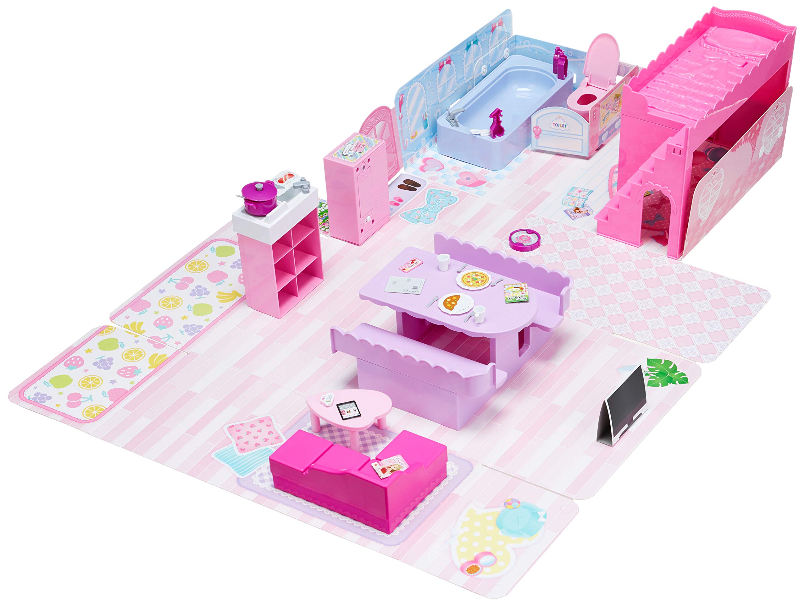 Takara Tomy Licca-Chan Lf-06 Ping Pong With Chime Japanese Doll Kitchen Set- Japan Figure Store - #1 Bring To You The Best Japanese Goods