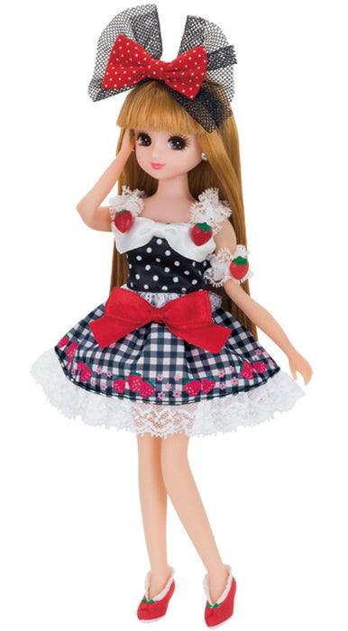 TAKARA TOMY Licca Doll Dress Set Cherry Berry Doll Not Included 806820- Japan Figure Store - #1 Bring To You The Best Japanese Goods
