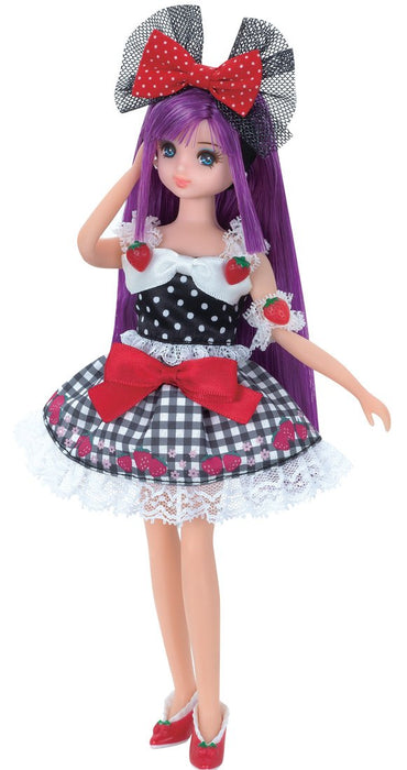 TAKARA TOMY Licca Doll Dress Set Cherry Berry Doll Not Included 806820- Japan Figure Store - #1 Bring To You The Best Japanese Goods