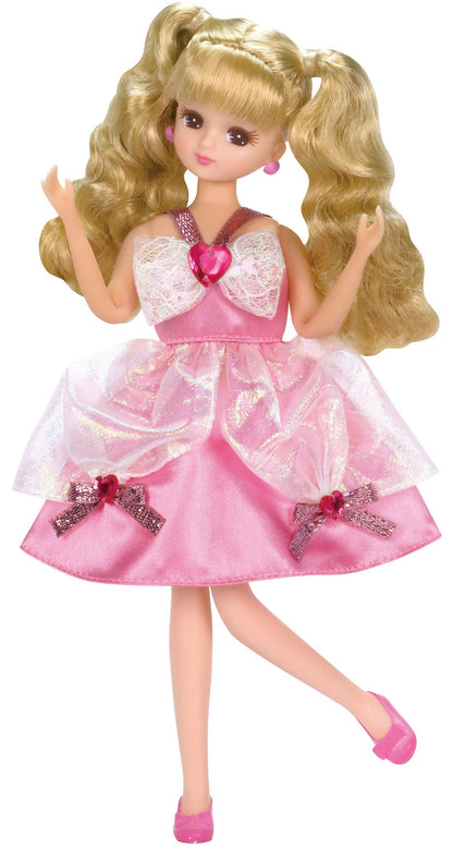 TAKARA TOMY Lw-01 Licca-Chan Pinky Heart Dress- Japan Figure Store - #1 Bring To You The Best Japanese Goods