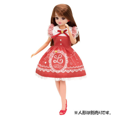 TAKARA TOMY Licca Dress Lw-03 Lovely Heart Drop 971627 <Doll Not Included>- Japan Figure Store - #1 Bring To You The Best Japanese Goods
