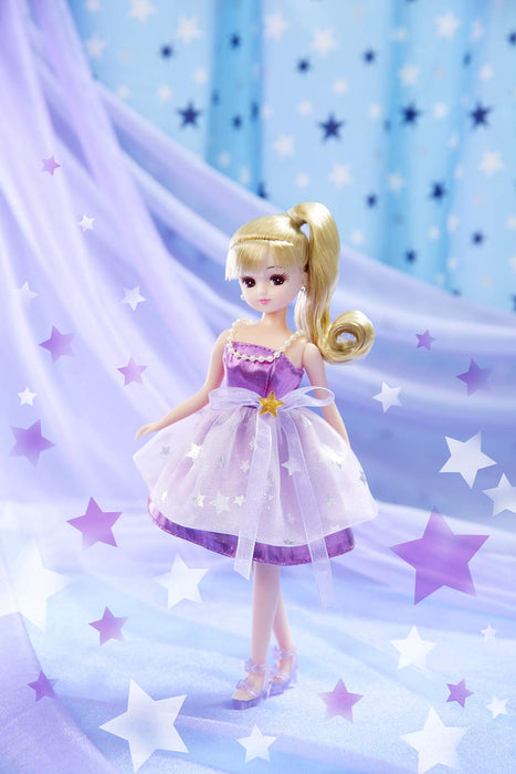 TAKARA TOMY Lw-03 Licca-Chan Purple Star Dress- Japan Figure Store - #1 Bring To You The Best Japanese Goods