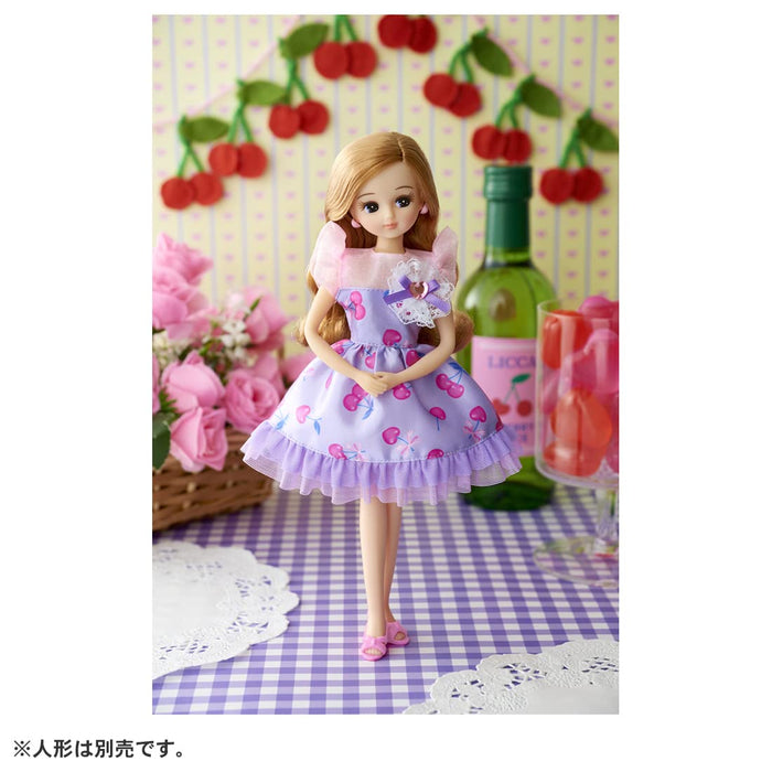 TAKARA TOMY Lw-03 Licca Doll Sweet Cherry Outfit- Japan Figure Store - #1 Bring To You The Best Japanese Goods