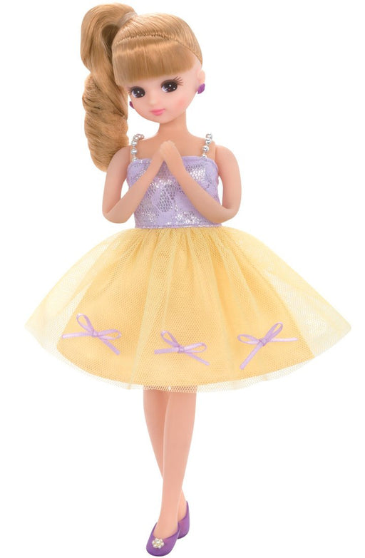 TAKARA TOMY Licca Doll Lw-04 Lavender Sunshine Licca Dress 877219 <Doll Not Included>- Japan Figure Store - #1 Bring To You The Best Japanese Goods