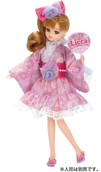 TAKARA TOMY Lw-13 Licca-Chan Festival Purple Dress- Japan Figure Store - #1 Bring To You The Best Japanese Goods