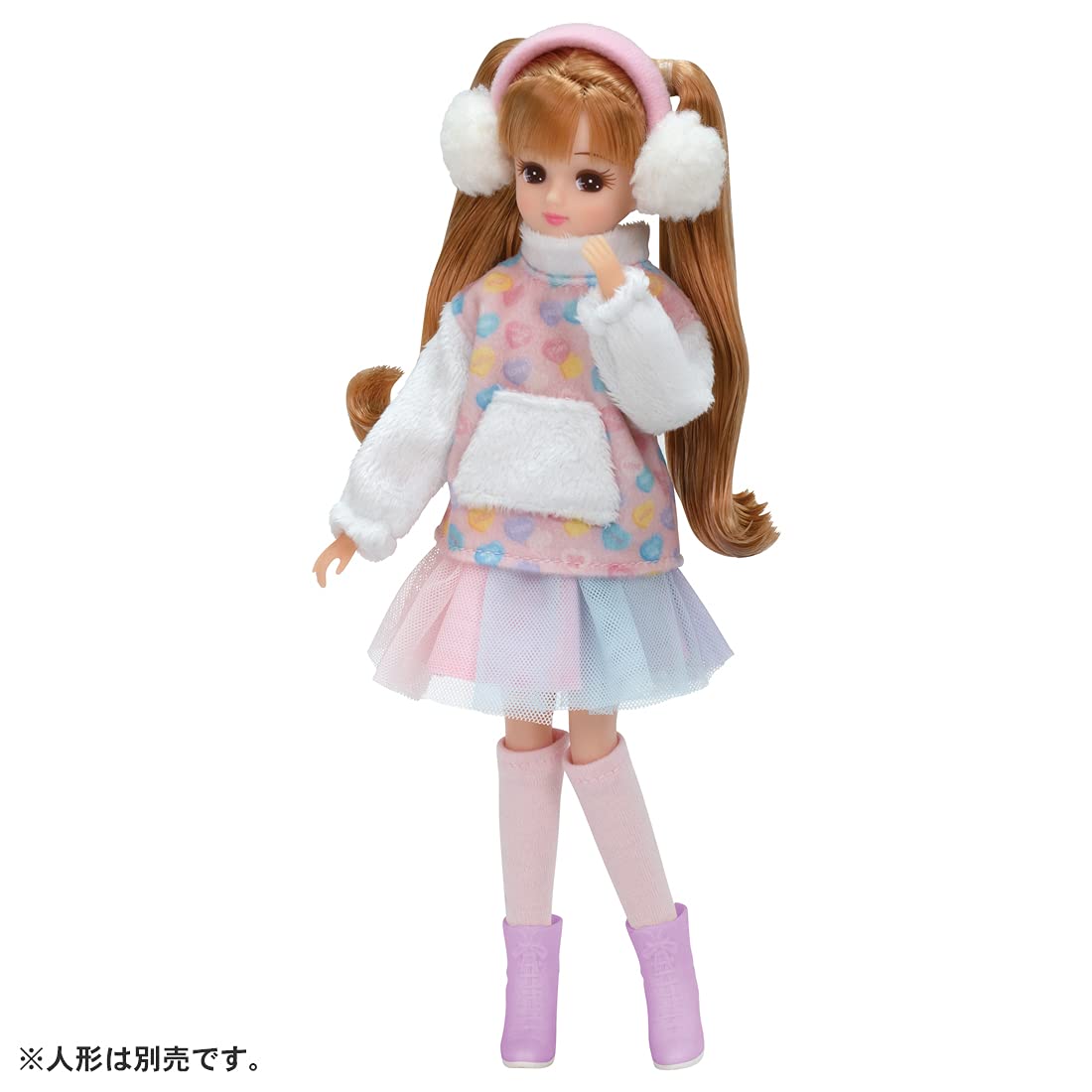 TAKARA TOMY Licca Dress Fluffy Girly Outfit- Japan Figure Store - #1 Bring To You The Best Japanese Goods