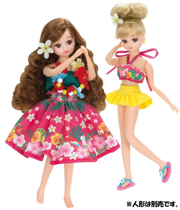 TAKARA TOMY Licca Doll Lw-16 Hula Girl & Swimwear Doll Not Included 863441- Japan Figure Store - #1 Bring To You The Best Japanese Goods