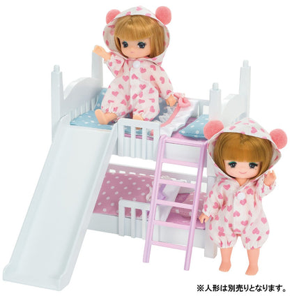TAKARA TOMY Licca Doll Mikichan Makichan Bunk Beds Doll Not Included 829041- Japan Figure Store - #1 Bring To You The Best Japanese Goods