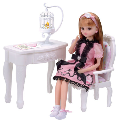 TAKARA TOMY Licca Doll Princess Chair & Table Doll Not Included 852858- Japan Figure Store - #1 Bring To You The Best Japanese Goods