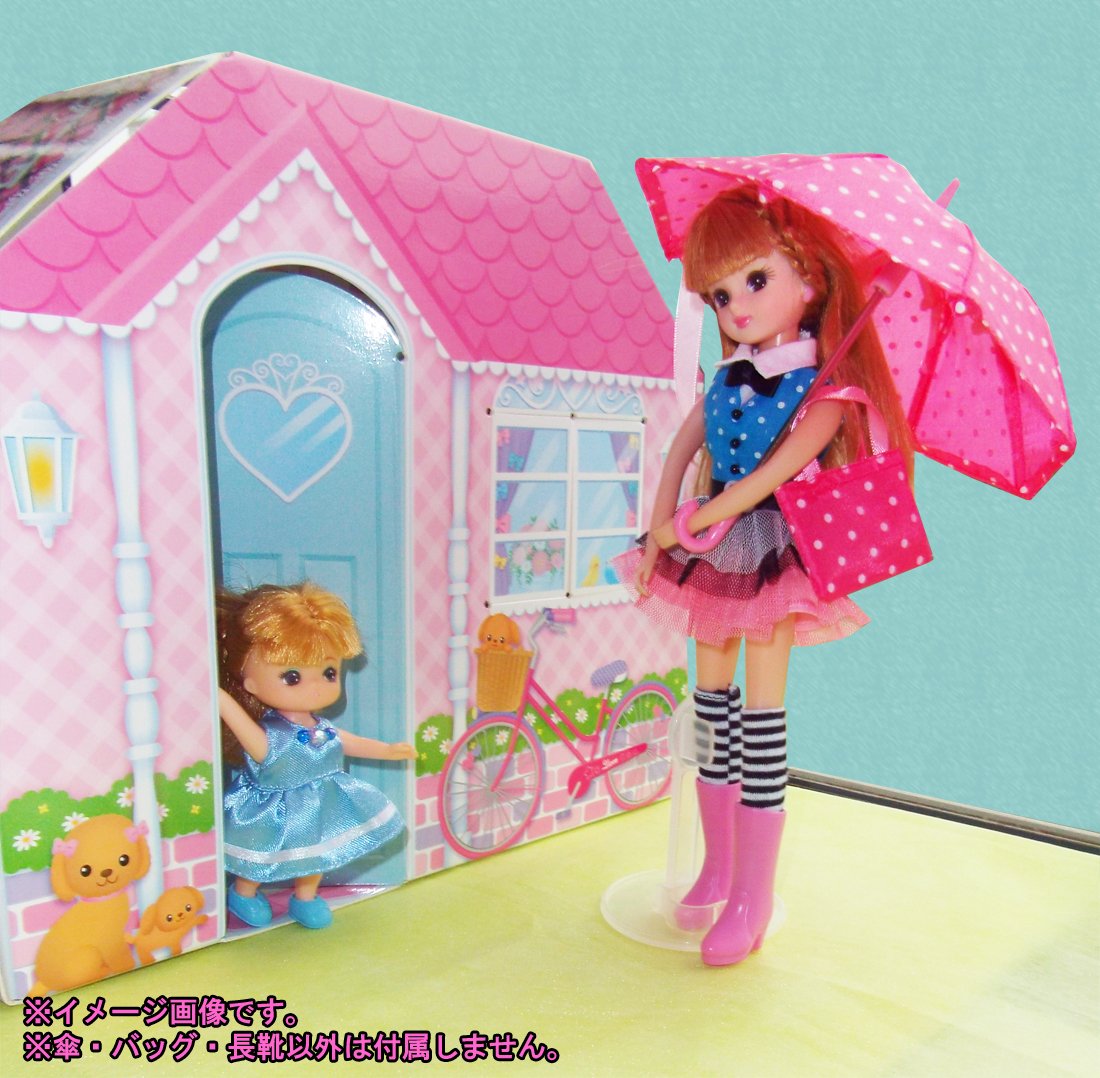 TAKARA TOMY Licca Doll Licca Chan Rain Set Doll Not Included 429180- Japan Figure Store - #1 Bring To You The Best Japanese Goods