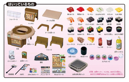 TAKARA TOMY - Licca Doll Conveyor Belt Sushi Shop Muten Kura-Sushi - 818670- Japan Figure Store - #1 Bring To You The Best Japanese Goods