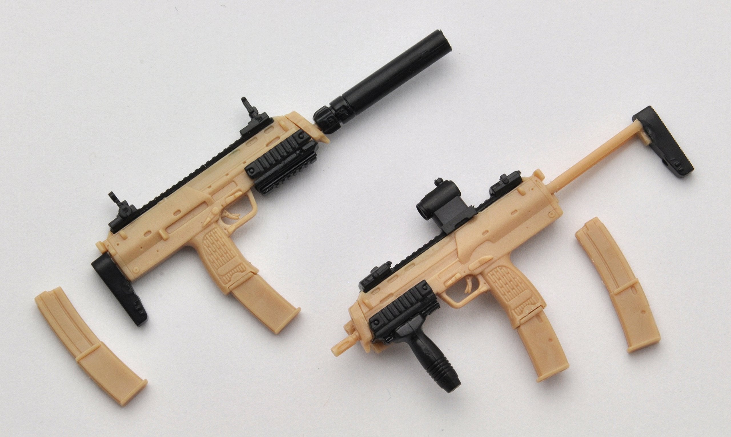 TOMYTEC La023 Military Series Little Armory Mp7A2 Type 1/12 Scale Plastic Model Kit- Japan Figure Store - #1 Bring To You The Best Japanese Goods