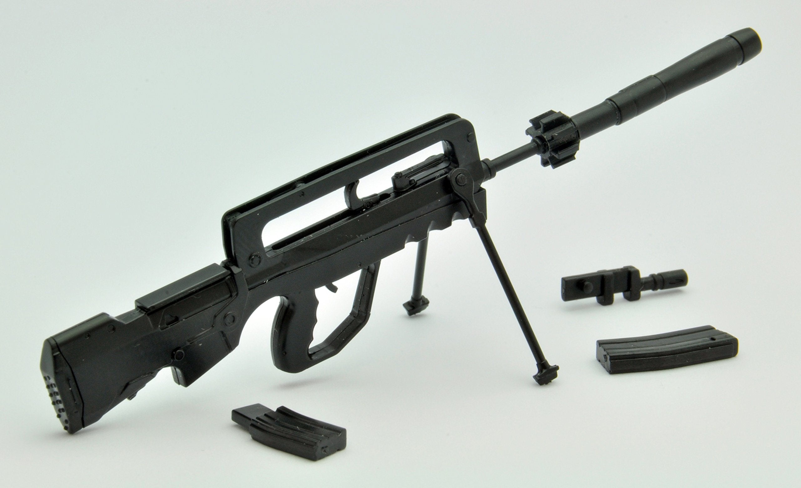 TOMYTEC La038 Military Series Little Armory Fa-Mas G2 Type 1/12 Scale Plastic Model Kit- Japan Figure Store - #1 Bring To You The Best Japanese Goods