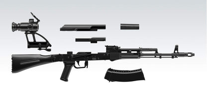 TOMYTEC La060 Military Series Little Armory Ak74M Type 1/12 Scale Kit- Japan Figure Store - #1 Bring To You The Best Japanese Goods
