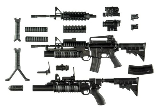 TOMYTEC Military Series 1/12 Little Armory La100 M4A1 & M203 Type. 2.0 Plastic Model- Japan Figure Store - #1 Bring To You The Best Japanese Goods