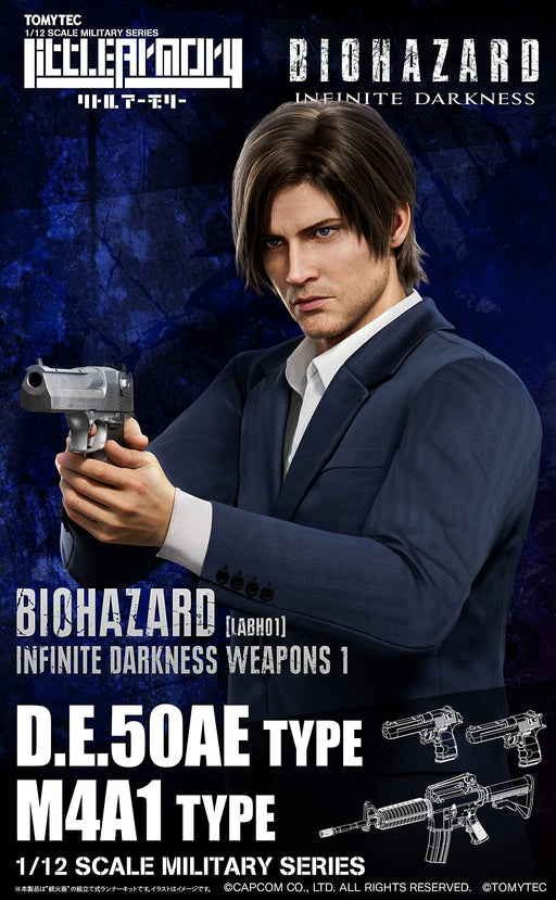 TOMYTEC Labh01 Military Series 1/12 Little Armory 'Resident Evil: Infinite Darkness' Weapons 1 Plastic Model- Japan Figure Store - #1 Bring To You The Best Japanese Goods