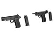 Tomytec Little Armory Laop06 Figma Tactical Gloves 2 Hand Gun Set Tan Hand Parts For Figures- Japan Figure Store - #1 Bring To You The Best Japanese Goods