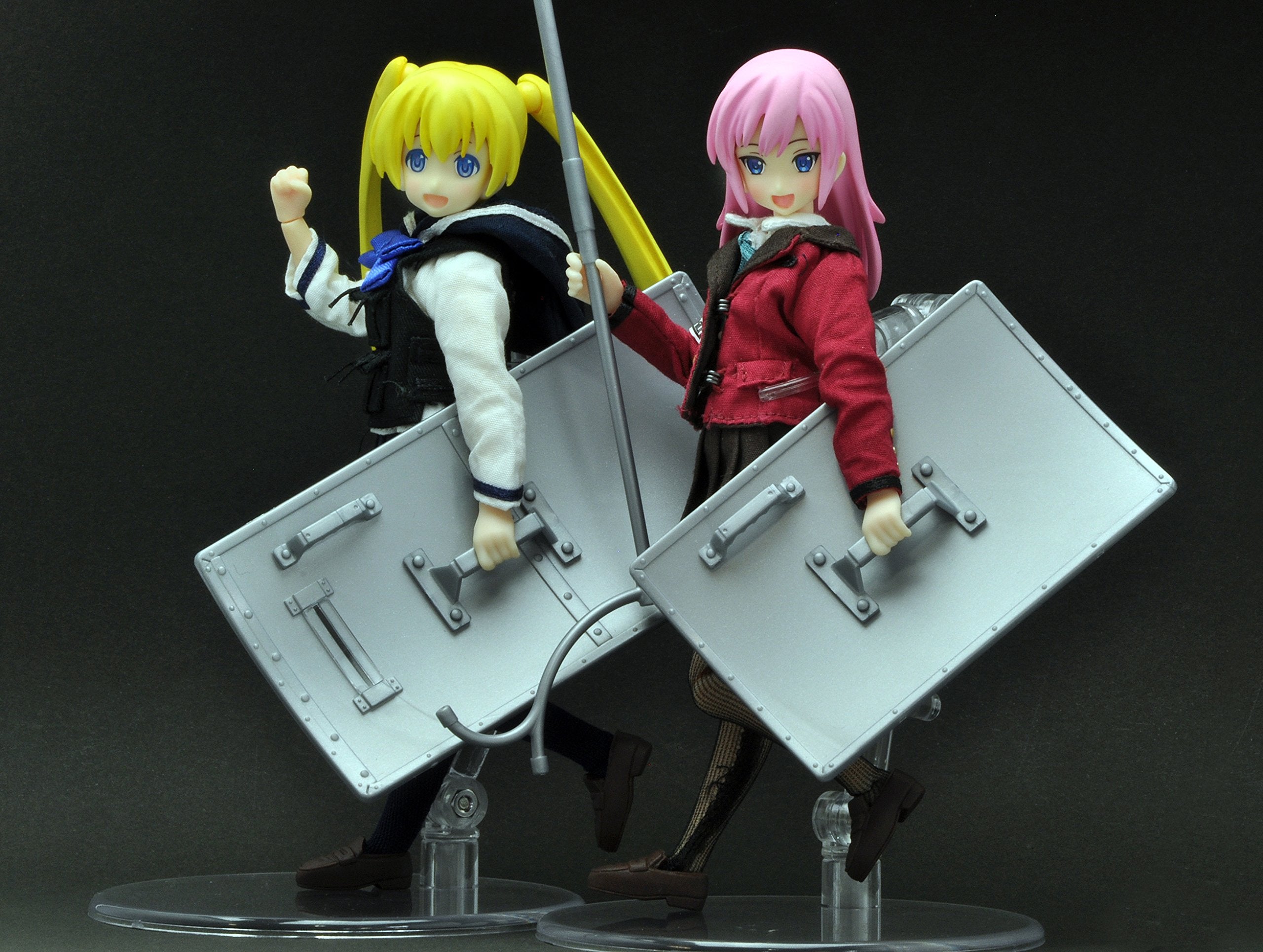 Tomytec Little Armory LD003 Police Shield A Durable Plastic Model Kit- Japan Figure Store - #1 Bring To You The Best Japanese Goods