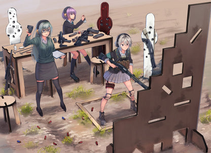 Tomytec Little Armory Ld015 Plastic Model Shooting Range B Set- Japan Figure Store - #1 Bring To You The Best Japanese Goods