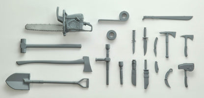 TOMYTEC Ld026 Military Series Little Armory Melee Weapon Set A 1/12 Scale Kit- Japan Figure Store - #1 Bring To You The Best Japanese Goods